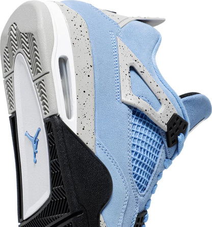 Men Jordan Retro 4 Blue Comfortable Shoes